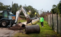 Ante las fuertes tormentas, el Municipio refuerza trabajos en los barrios