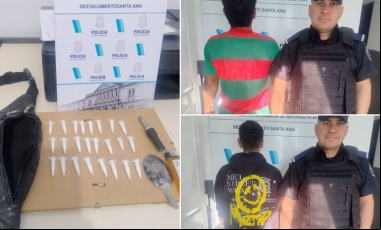 Dos detenidos por circular en moto con más de 20 dosis de cocaína