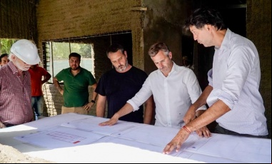 Achával recorrió mejoras en Pilarica: “Son obras pensadas para seguir acompañando a la comunidad”