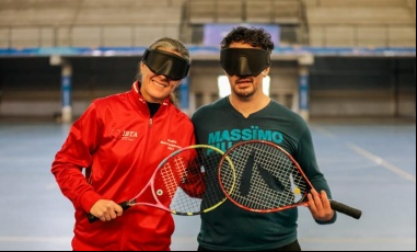 Se jugó en Pilar la primera Copa de Tenis para ciegos