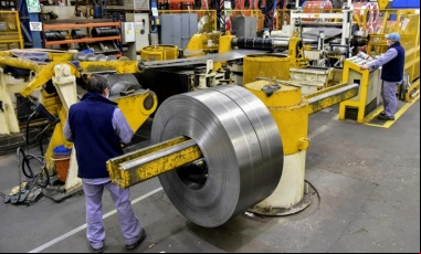 La industria utilizó 58,6% de su capacidad instalada durante febrero